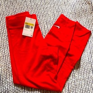 Nike Red Leggings